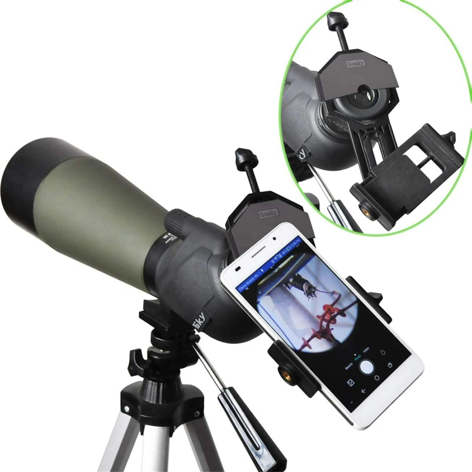 120X TELESCOPE FULL 57" TRIPOD LUNAR AND FOR STAR OBSERVATION + SMARTPHONE MOUNT - Image 4 of 4