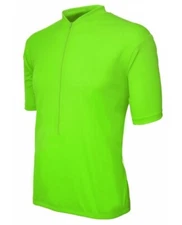BDI Men's Classic Cycling Jersey Neon Green