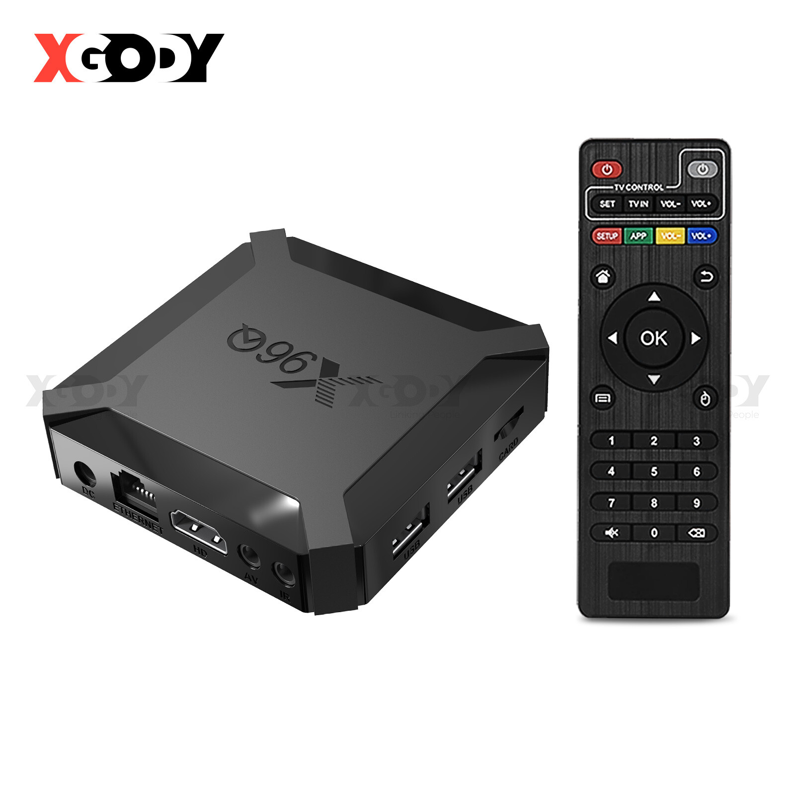 Thumbnail - 2024 Neu Android 10.0 4k Hd Wifi Smart Tv Box Media Player Streamer 4