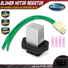 Heater Blower Motor Resistor for Hyundai Tucson Kia Sportage 05-07 Rondo 2007