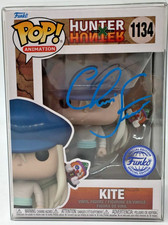 Funko Pop! Hunter X Hunter Kite #1134 SE Signed by Christopher Corey Smith JSA