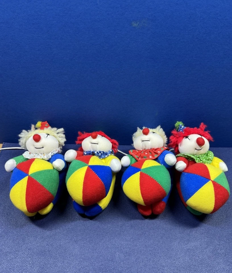 Cuna móvil de colección 1992 piezas de felpa de repuesto para payasos/bolas de payaso/pelotas de pansy Ellen Foto 2 de 4