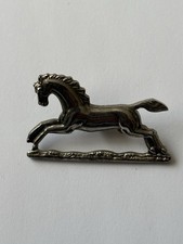 Queen's Royal Hussars (Queen's Own and Royal Irish) Collar Badge.