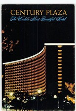 Postcard Century Plaza The Worlds Most Beautiful Hotel Los Angeles CA USA
