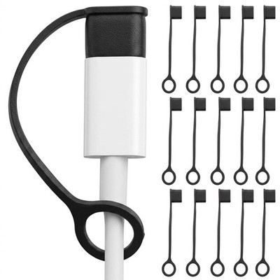 Ymapinc USB C Abdeckung, 6,4 x 1 x 0,5 cm (2,52 x 0,39 x 0,20 Zoll), schwarz 