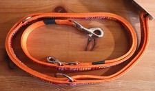 Rogz Leine Tango Paws ca.1,5 cm/ca.160 cm orange, 3 fach verstellbar,Neu(99494)