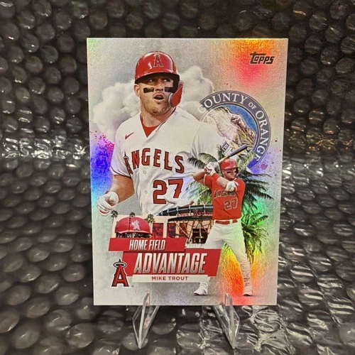 2025 Topps Series 1 - Home Field Advantage Mike Trout #HA-6