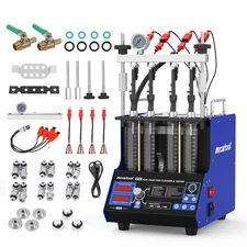 GDI Fuel Injector Cleaner Tester EFI TSI Ultrasonic Injector Cleaning Machine