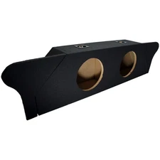 2010-2013 Chevy Camaro Ls Lt Ss Custom Fit Dual 10" Subwoofer Enclosure Sub Box
