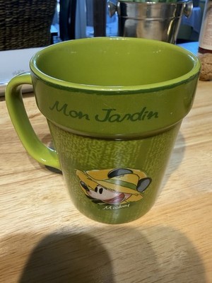 Disney  Tasse In Form eines Blumentopfs Neu Unbenutzt Vitrinenstück