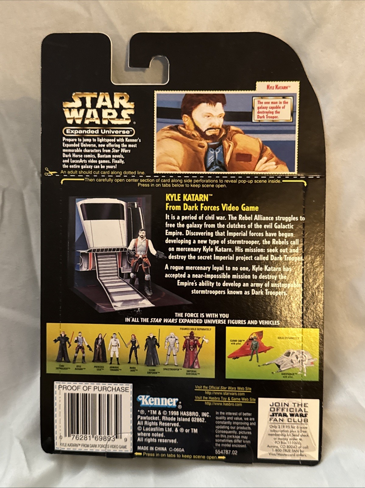 Star Wars Expanded Universe Lot 6 Figures *New* MIB 1998