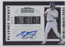 2019 Contenders Draft Picks Prospect Playoff Ticket 2/18 Moises Gomez Auto ms9