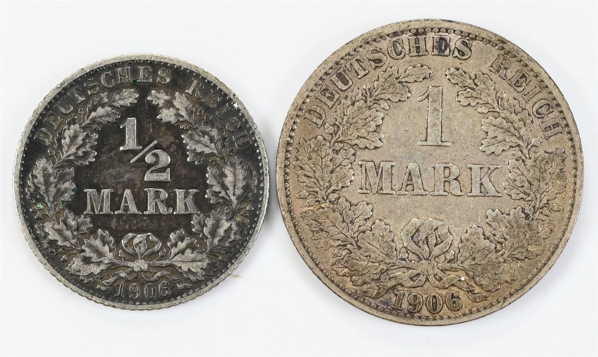 Silver 1906 Year German Empire Coins (1871-1918) for sale | eBay
