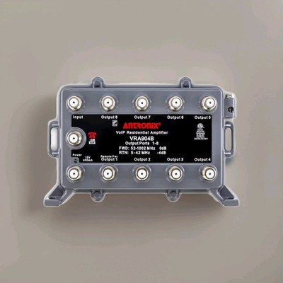 Antronix VRA904B/ACP 75Ohm VoIP Integrated Residential Amplifier 8+1P Kit