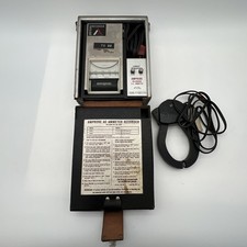 Vintage Amprobe A.C. Recording Ammeter #TC22 with Leather Case Untested!