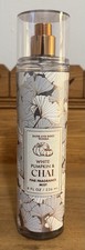 BATH  BODY WORKS WHITE PUMPKIN  CHAI FINE FRAGRANCE MIST SPRAY 8 oz
