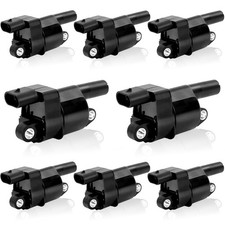 Set Of 8 UF414 Round Ignition Coil Pack Compa...