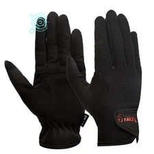 Y.J TAILS Womens Horse Riding Gloves Breathable Equestrian Women Ladies Girls