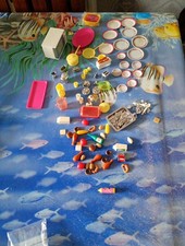 Vintage Sindy Doll Accessories. Food Saucepans Cutlery Microwave Plates 100++