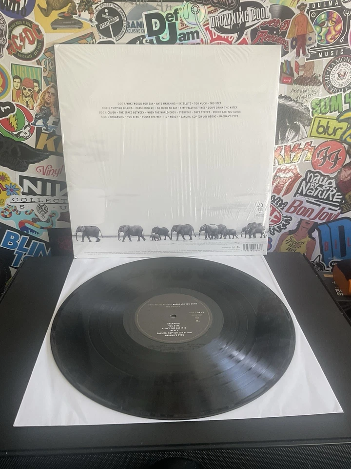DAVE MATTHEWS BAND Where Are You Going The Singles VG++ 2LP VINYL W/HYPE - Image 2 of 2
