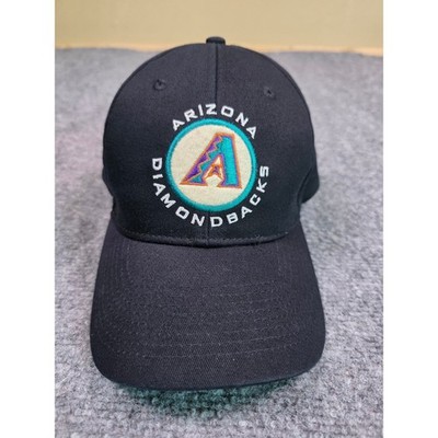 Vintage 90s Arizona Diamondbacks Hat Purple Teal Original Logo Inaugural Era