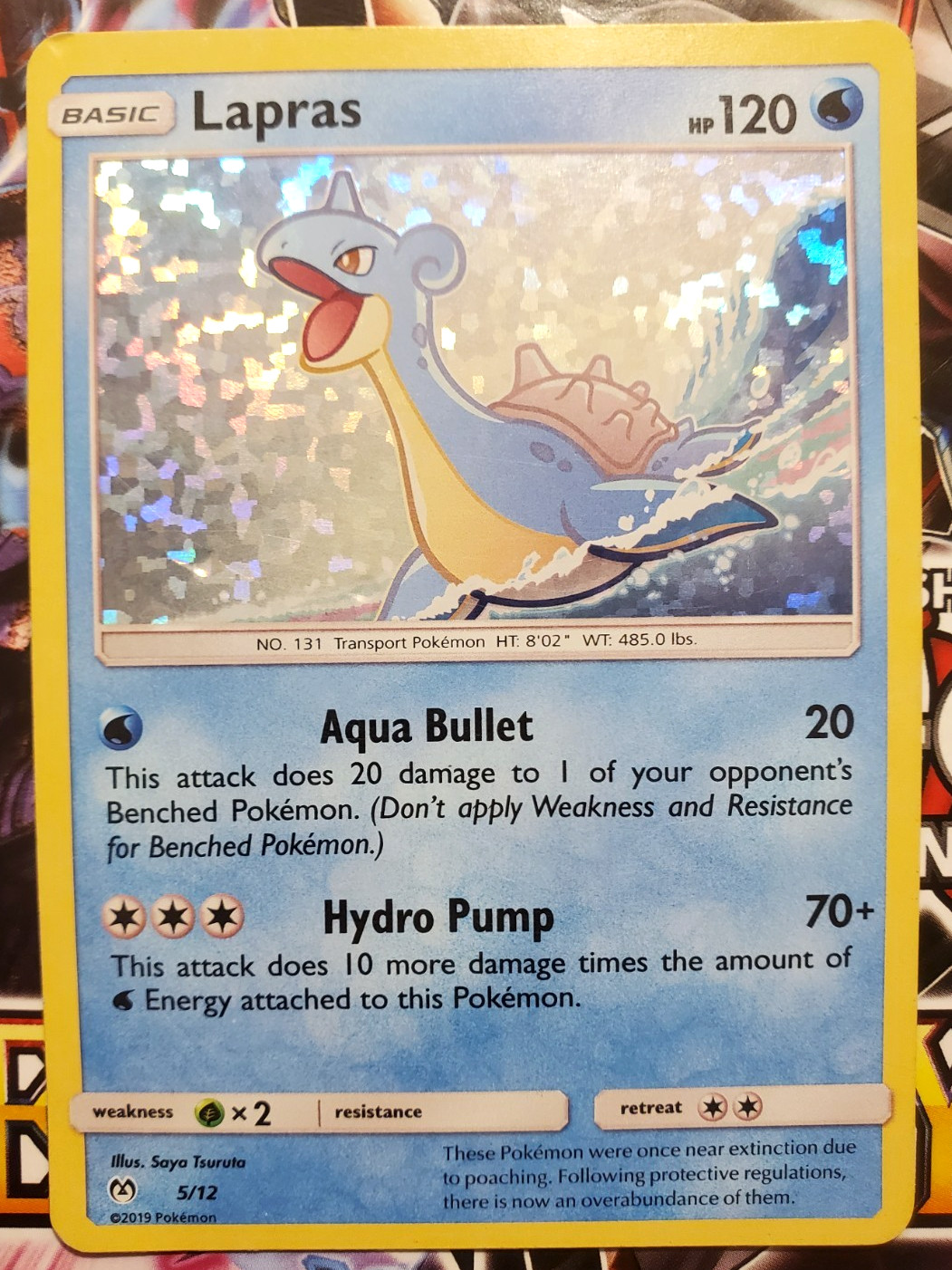 Lapras - Holo - #5/12 - Pokemon McDonalds 2019 Promo - Couple dings as shown MP