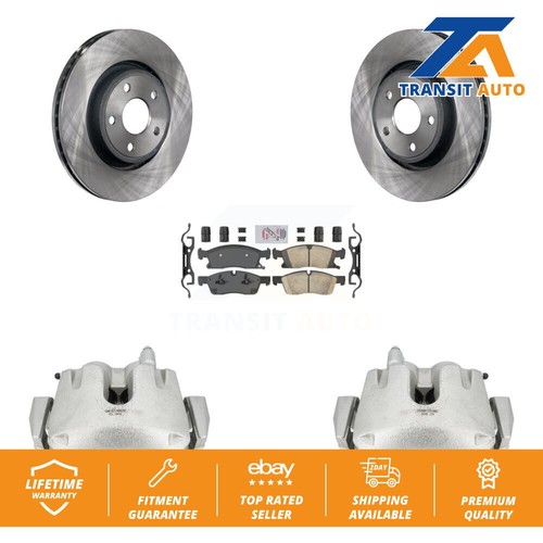 Front & Rear Brake Kit – Rotors + TRW Ceramic Pads – Fits Durango & Grand Cherokee – Bison Performance