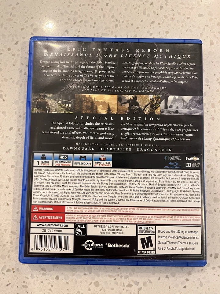 Elder Scrolls V: Skyrim - Special Edition (PlayStation 4 PS4) - Image 2 of 3