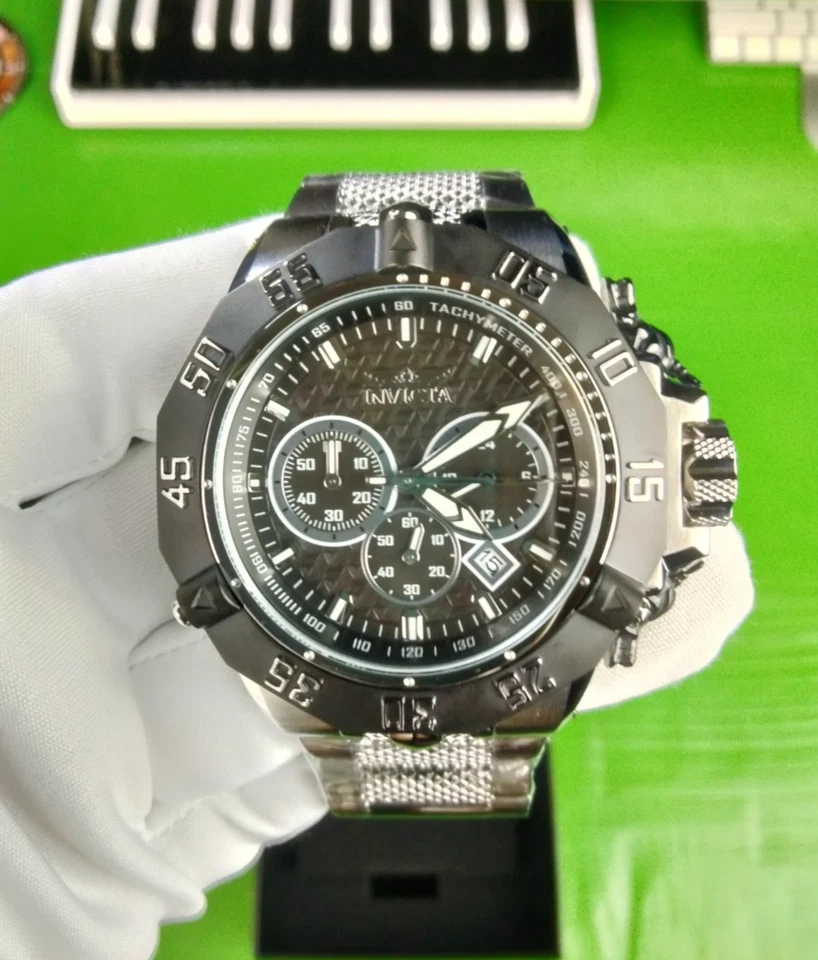 Reloj pulsera Invicta Subaqua Poseidon cronógrafo cuarzo taquí SS 48357 WR200M para hombre Foto 2 de 4