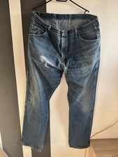 Wrangler Vintage Herren Jeans W40 L32 Blau Denim Regular Fit Straight