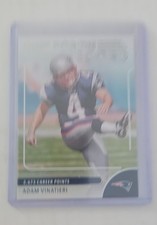 2023 Panini Prestige - For the Record Adam Vinatieri #18