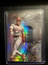 1998 Flair Showcase Ivan Rodriguez Row 3 Insert Holographic #28 Texas Rangers