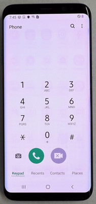 Samsung Galaxy S8 (Gray) OEM Screen Replacement with Frame Shadow Burn 237