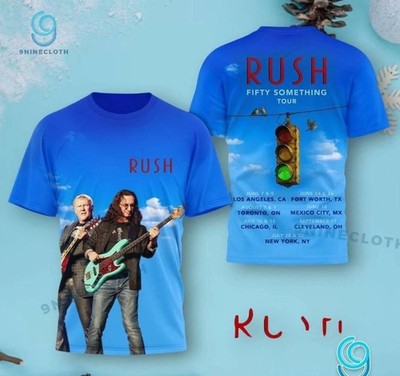 Rush Fifty Something Tour 2026 3D T-Shirt, Gift For Fans TF96G58