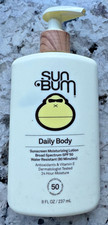 Sun Bum Daily Body Sunscreen Moisturizing Lotion SPF 50