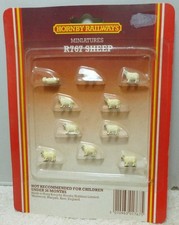 Hornby R767 Sheep x 10 sealed pack - OO Gauge