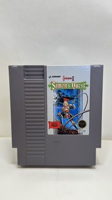 NES Game: CASTLEVANIA II-SIMONS QUEST- GAME AND SLEEVE ONLY- Very Good Condition