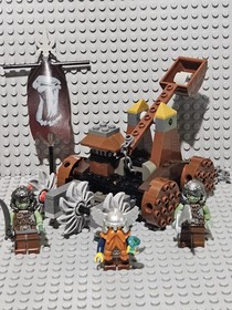 Lego Dwarves Mine Defender 7040 Castle Fantasy Era 100% Complete Trolls Set Toy