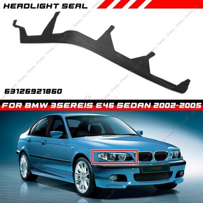 Headlight Gasket Seal Lip Rubber Right For BMW 3 Series E46 4 Door 2002-2005