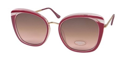NEW BEBE BBOP1001 SUNGLASSES WOMENS CAT EYE RED 650 0-0-0 PLASTIC FULL-RIM