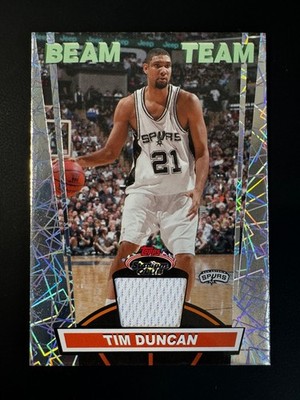 2007-08 Topps Stadium Club - Beam Team Tim Duncan #BTR-TD Relics (MEM)
