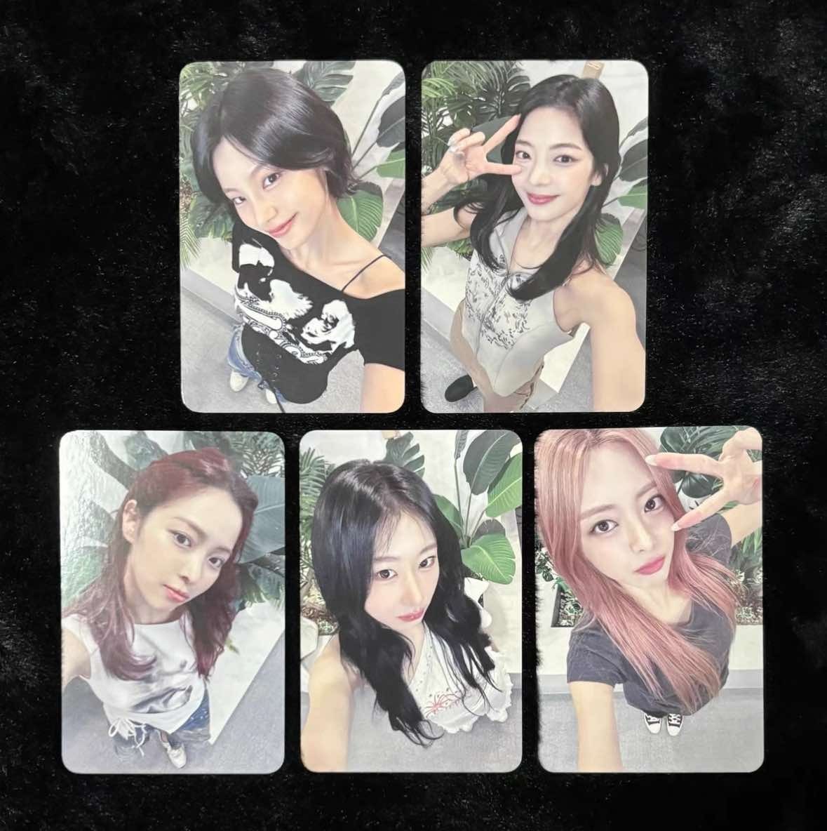 ITZY GIRLS WILL BE GIRL ALBUM MAKESTAR CHINA POB PHOTOCARD