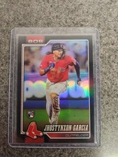 2026 Topps Series 1 Baseball Jhostynxon Garcia Base Black Rainbow Foil RC /10