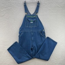Liberty Overalls Mens 38x30 Blue Denim Bibs Workwear Farm Outdoor Chore Ranch