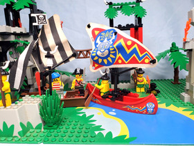 Lego 6278 Enchanted Island - Pirates Islanders- 100% complete- 1994 -please read