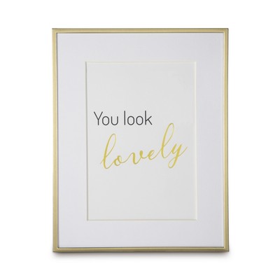 Hama Bilderrahmen Fotorahmen Foto Portrait Alu Fotorahmen Sassy Gold 13x18 cm