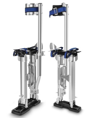 Drywall Stilts 18''-30'', Stilts for Adults Adjustable Aluminum Work Stilts for...