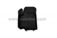 Gummi-FußMatten Suzuki Splash 2008-2014 Novline Passgenau Auto Set