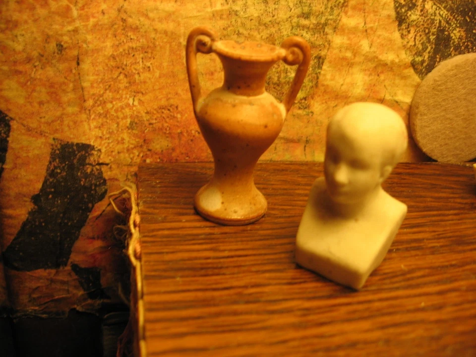 Lot de deux  petites poteries ancienne - Photo 1/2