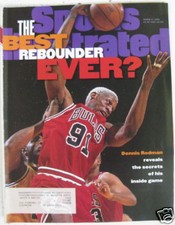 March 4, 1996 Dennis Rodman Chicago Bulls Sports Illustrated
